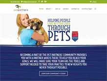 Tablet Screenshot of petpartnersusa.com